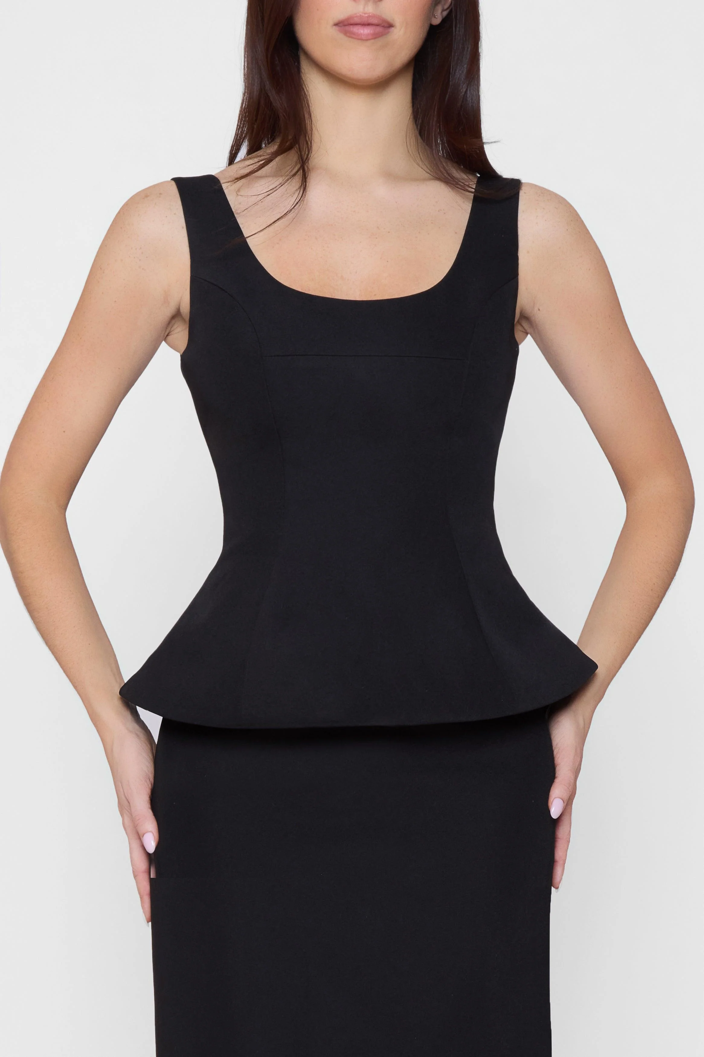 Calesia Contour Bustier Top - Black - Image 3