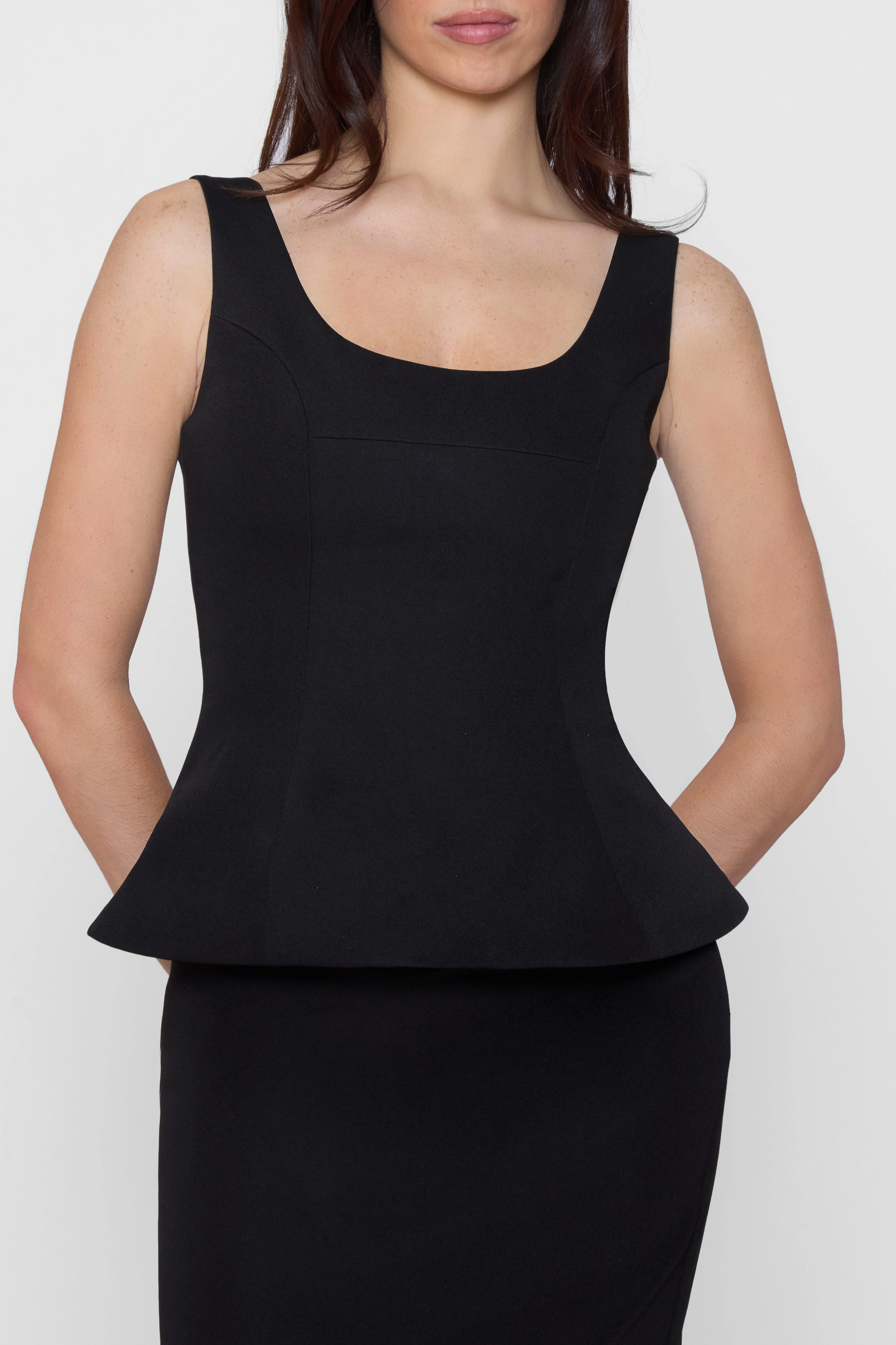 Calesia Contour Bustier Top - Black - Image 6