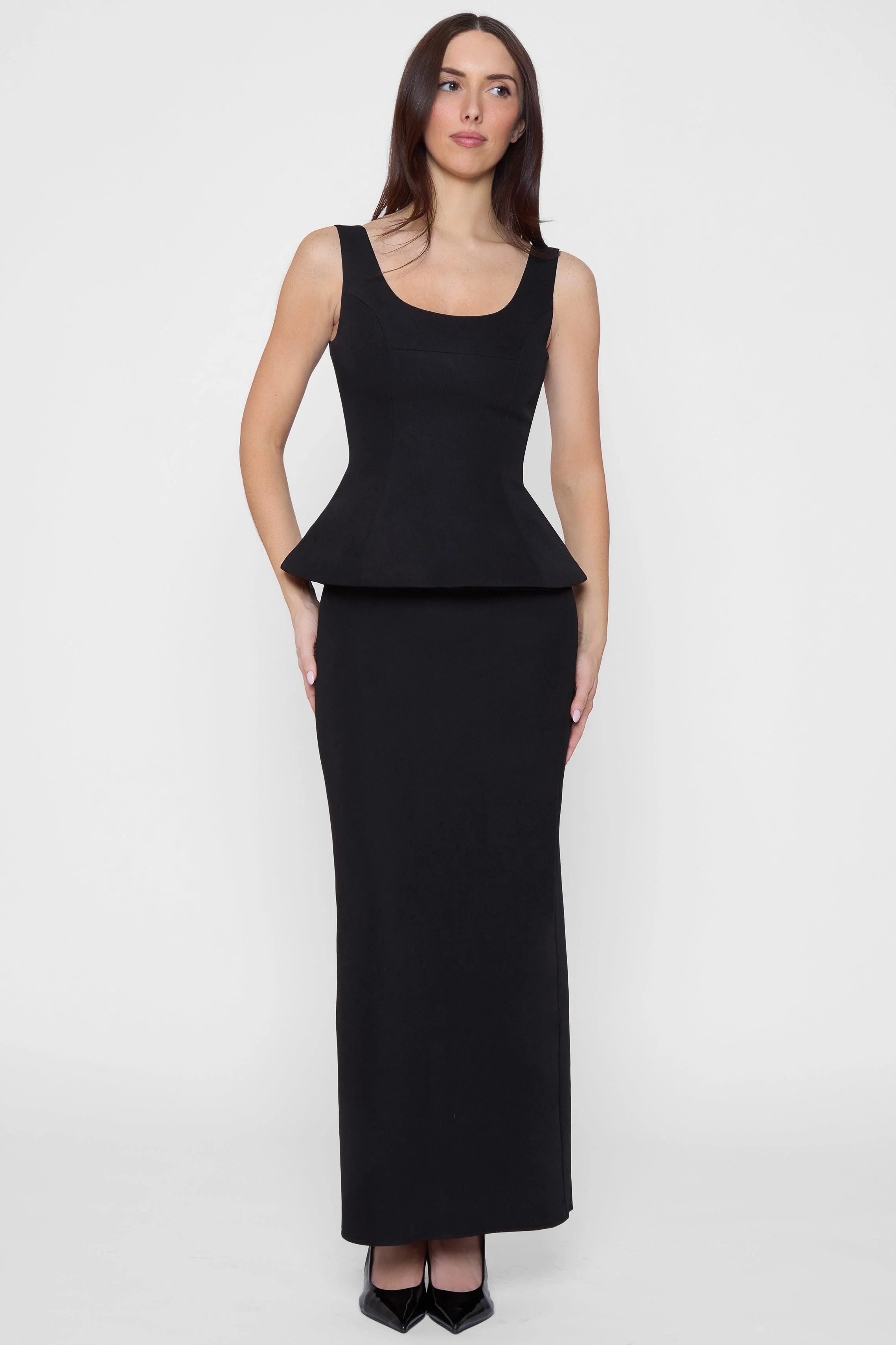 Calesia Contour Bustier Top - Black - Image 7