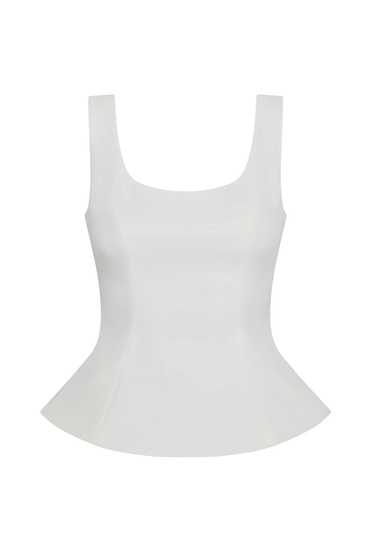Calesia Contour Bustier Top - White - Image 10