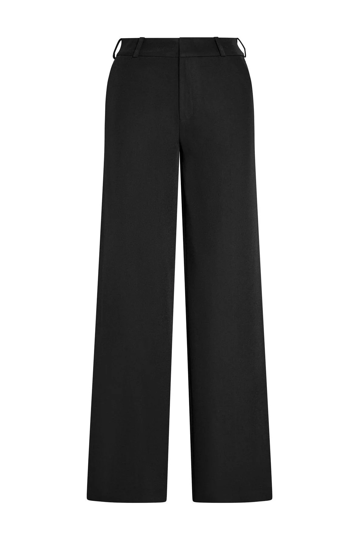 Classic Column Straight Trousers - Black - Image 14