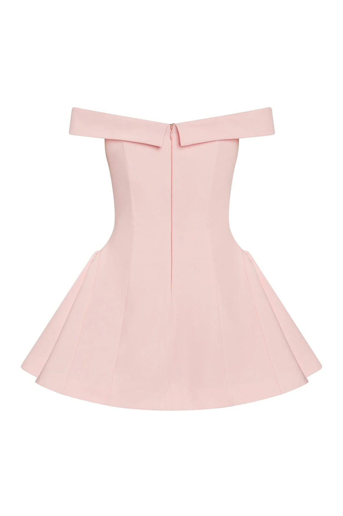 Raquel Babydoll Corset Mini Dress - Pink - Image 6